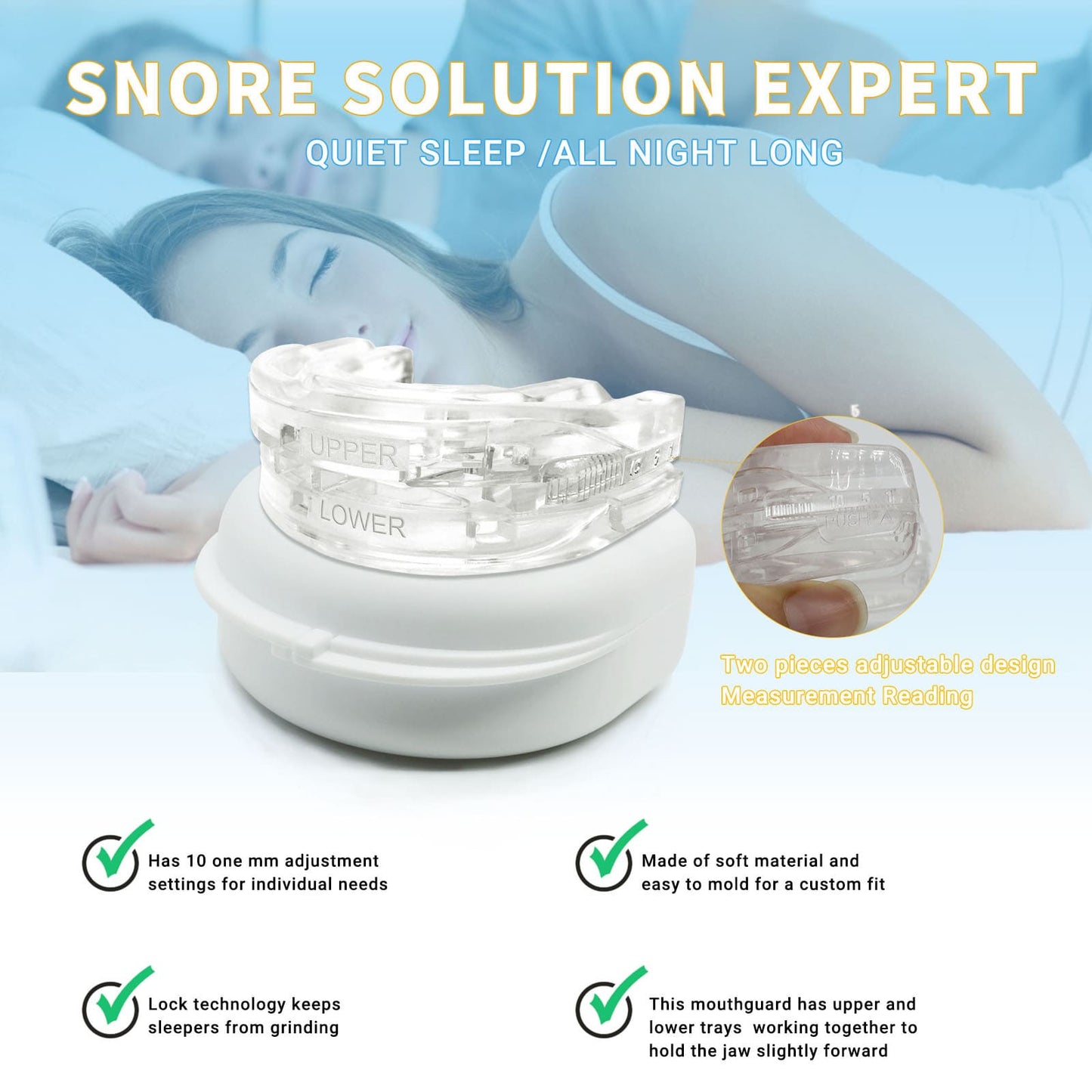 SnoreStop™ Anti-Snore Mouthpiece
