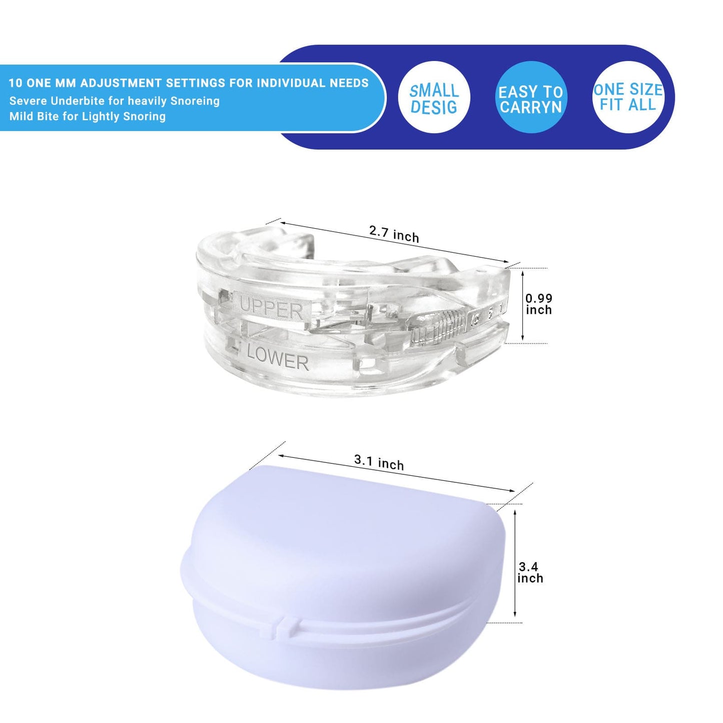 SnoreStop™ Anti-Snore Mouthpiece